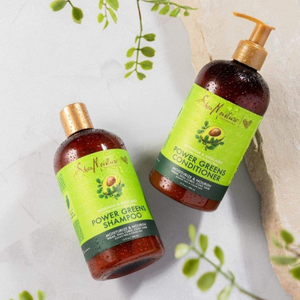 SHEA MOISTURE Power Greens Shampooing Moringa & Avocado Sans Sulfate