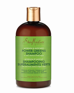 SHEA MOISTURE Power Greens Shampooing Moringa & Avocado Sans Sulfate