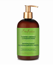 Charger l&#39;image dans la galerie, SHEA MOISTURE Power Greens Conditioner Moringa &amp; Avocado Sans Sulfate
