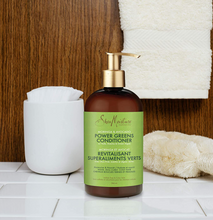 Charger l&#39;image dans la galerie, SHEA MOISTURE Power Greens Conditioner Moringa &amp; Avocado Sans Sulfate

