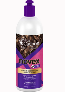 Novex My Curls My Style Crème de Pentear Enrichi avec l'huile Tournesol et Noix de Coco