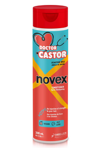 Novex Doctor Castor Conditioner 300g - Infusé d'huile de ricin biologique (FORMULE VÉGAN)