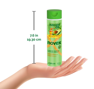 Novex Huile Avocat Shampoo Hydratant 300g - enrichi de l'huile d'avocat.