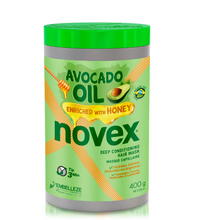 Charger l&#39;image dans la galerie, Novex Huile Avocat Masque de Cheveux 400g - enrichi de l&#39;huile d&#39;avocat.
