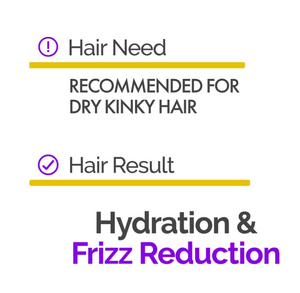 Novex Afro Humidificateur Capillaire 250 ml Enrichi avec l'huile de ricin, de l'huile d'argan et Graine de huile de lin