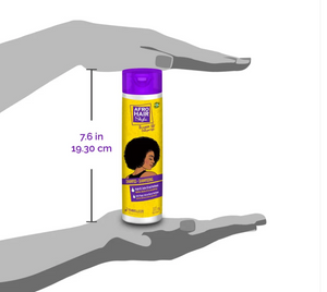 Novex Afro Hair Shampooing 300ml Enrichi avec l'huile de ricin, de l'huile d'argan et Graine de huile de lin