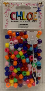 Perles Pour les cheveux: divers couleurs à Choix