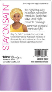 Stay On - Bonnet Satin Extra Large