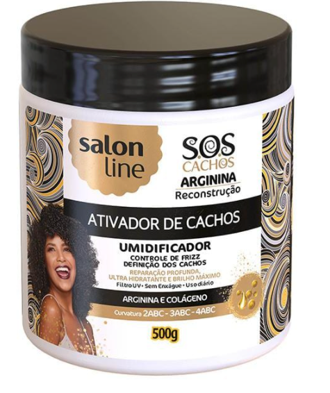 SALON LINE: SOS CACHOS Arginine Reconstruction Curls - Curl Activator 500g