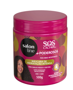 SALON LINE: SOS CACHOS Masque Puissant d'Hydratation Profonde 500 gr