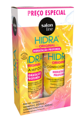 SALON LINE: Salon Line Kit Hydra Original Shampooing 300g + Après-shampooing 300g