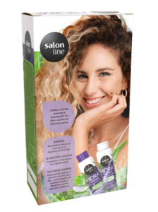 SALON LINE: Kit Hydra Aloe Line Shampooing 300g + Après-shampooing 300g