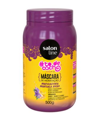 SALON LINE: #todecacho Masque Marsala Purple Shading 500g