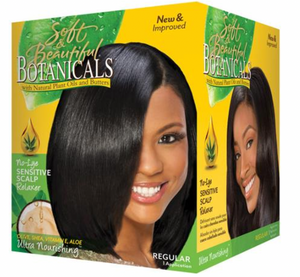 SOFT & BEAUTIFUL Botanicles Défrisant cuir cheveux sensible