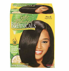 SOFT & BEAUTIFUL Botanicles Défrisant cuir cheveux sensible