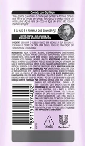 SEDA : Ondas Anti Frizz - Crème Coiffante Collection au lait de coco et à l'eau de riz 300ml