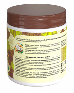 SALON LINE: SOS CACHOS Masque d'hydratation à la noix de coco Traitement en profondeur 500 g- Curl Activator 500g