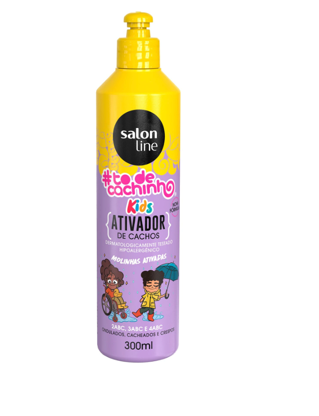 SALON LINE: #todecachinho Kids Molinhas Activateur de boucle 300 ml