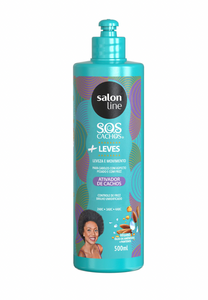 SALON LINE:  SOS CACHOS Activateur Boucles + Light à Huile d'Amande 500 ml