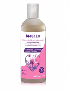 BioSalut Savon Liquide pour les mains et le corps infusé de glycérine 300 ml
