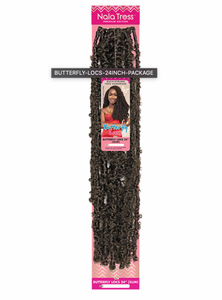 JANET COLLECTION - Crochet Braid Passion - Nala Tress Butterfly Locs 24"