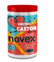 Charger l&#39;image dans la galerie, Novex Doctor Castor MASQUE - Infusé d&#39;huile de ricin biologique (FORMULE VÉGAN)
