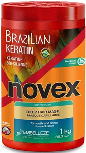 Novex Brazilian Kératine Masque Capillaire - à base de plant (FORMULE VÉGAN)