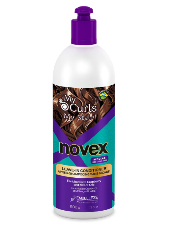 Novex My Curls My Style Conditioner Cranberry et Mélange  d'huile
